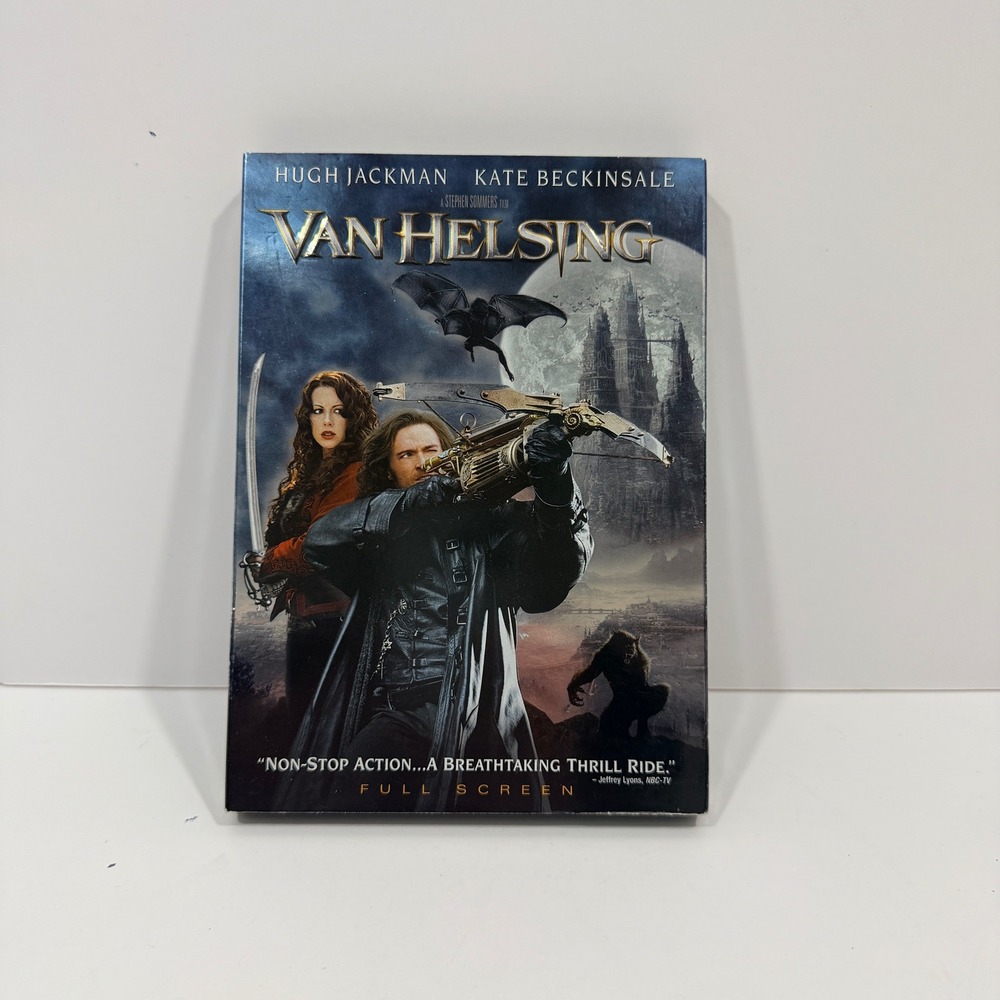 Universal Van Helsing DVD Unisex OS Multi Good Full Screen Action Fantasy